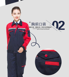 Vêtements <span class=keywords><strong>de</strong></span> travail durables pour hommes et femmes, vestes et pantalons, ensembles <span class=keywords><strong>de</strong></span> vêtements <span class=keywords><strong>de</strong></span> travail, bandes réfléchissantes, uniformes <span class=keywords><strong>de</strong></span> travail à manches longues - Product Image 4
