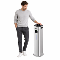 Diffuseur d'arômes électrique sans eau AeroScent pour hôtel, 600 ml, corps en alliage d'aluminium, écran tactile, commande par application, machine de parfumage multicolore