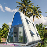 Tente de camping mobile Triangle House Homestay, grande structure en acier, conteneur anticorrosion pour camping en plein air, vacances, abri contre la pluie