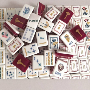 Juego de Mahjong Americano de Lujo Personalizado con Grabado Acrílico, Nuevo, 1 Juego Mínimo - Product Image 3