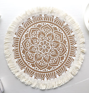 Ensemble de vaisselle décoratif de style nordique de haute qualité, nouveau design, cuir, écologique, couleur et logo personnalisés, marque OEM, set de table - Product Image 6