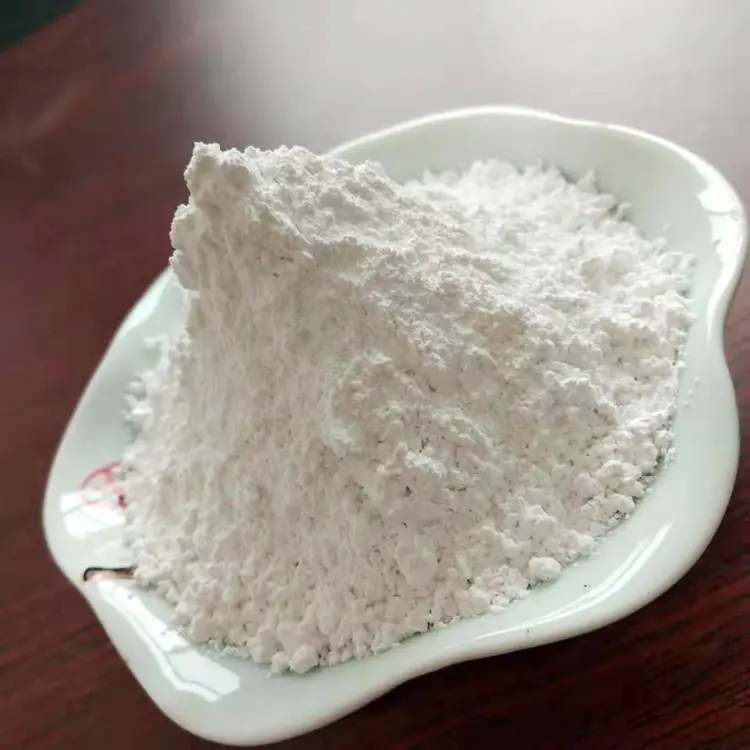 Poudre blanche naturelle CaCO3 carbonate de calcium lourd de qualité alimentaire CaCO3 super fin