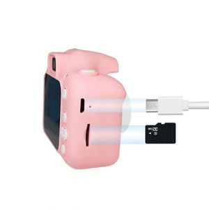 2inch 320X240 HD Screen 180 Wide Angle Multifunctional Mini Portable Child Selfie <b>Camera</b> Toy Lanyard Forkids Flash Memory - Product Image 4