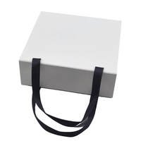 Meistverkaufte Magnetische Geschenkbox Rosa Verpackung mit Individuellem Logo Bedruckte Magnetische Faltbare Papier-Flachpack-Perücken-Geschenkboxen mit Griff