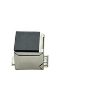 Connecteur Ethernet en plastique femelle à prise réseau blindée SMT à 8 broches