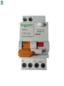 EA9 <b>IP</b>+N C20A Residual Current Circuit Breaker RCBO Miniature Circuit Breaker Overload Leakage Device 1P+N - Product Image 1