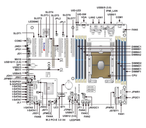 Placa Base para Servidor ATX MBD-X11SPL-F, Socket Único LGA-3647 (SocketP) C621, Compatible con DDR4, Nuevo, Entrega Rápida, Buen Precio - Product Image 2
