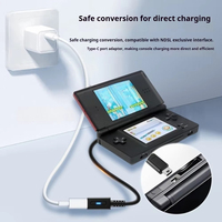 Adaptateur de chargeur PD USB-C vers DS Lite NDSL, câble adaptateur de charge rapide PD haute vitesse