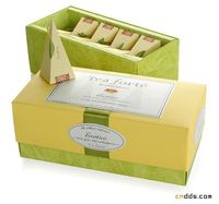 Boîte d'emballage de luxe en carton personnalisé pour café et thé Boîte d'emballage personnalisée pour sachet de thé Boîte d'emballage cadeau en papier carton