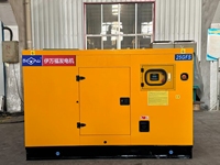Groupe électrogène diesel silencieux triphasé refroidi par eau haute puissance 200 kW 250 kVA avec certifications ISO et CE pour usage industriel et résidentiel