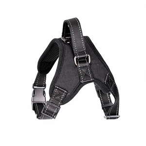 Manufacturer Wholesale Reflective Breathable Nylon Lace Multi-design Big Pet Dog Harness - Product Image 4