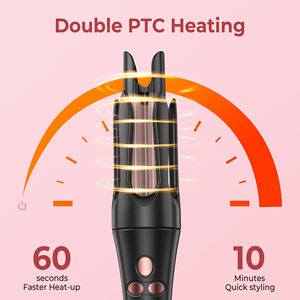 Rodillo rizado multifuncional, <span class=keywords><strong>cepillo</strong></span> redondo, <span class=keywords><strong>rizador</strong></span> <span class=keywords><strong>de</strong></span> pelo intercambiable, <span class=keywords><strong>rizador</strong></span> <span class=keywords><strong>de</strong></span> pelo eléctrico giratorio automático, juego <span class=keywords><strong>de</strong></span> plancha ondulada - Product Image 2