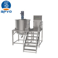 Pompe de mélange chauffante électrique pour la production de détergent liquide - Haute productivité, moteur DC, capacité 500L, SUS304/316L