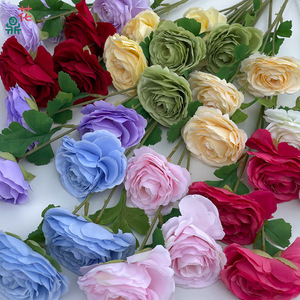 Fleurs de pivoine artificielles en soie, décorations réalistes pour mariage, arrangements pour arche de salle de banquet - Product Image 1