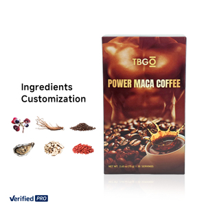 Café Orgánico con Hongos, 30 Porciones, Polvo de Maca, Bebida Energética, Potenciador, para Hombres, con Nueces, Chocolate y Frutas, Sin Azúcar, en Bolsas - Product Image 4