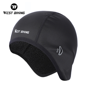 WEST BIKING <span class=keywords><strong>Sottocasco</strong></span> Termico Invernale in Velluto per Ciclismo, Cappello Antivento e Caldo per Bicicletta e <span class=keywords><strong>Moto</strong></span> con Foro per Occhiali - Product Image 1