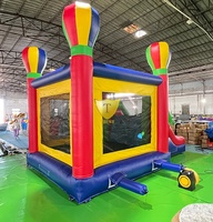 Centre de jeux gonflable pour enfants en PVC sécurisé avec toboggan, château gonflable d'extérieur