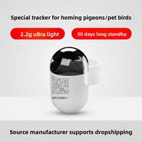 Traceur GPS intelligent pour pigeons, ultra-léger 2,2g, étanche IP68, avec écran OLED et suivi en temps réel - Vente en gros usine
