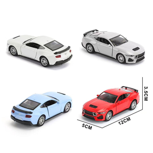 Échelle <span class=keywords><strong>1</strong></span>:32 pour <span class=keywords><strong>Mustang</strong></span> Diecast Zinc Alloy Model Car Vehicle Toy pour garçons - Product Image 1
