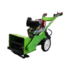 Tondeuse autotractée diesel ou essence, machine à tuer l'herbe avec une puissance de 6 à 8 CV, haute productivité pour la tonte des pelouses et des vergers - Product Image 1