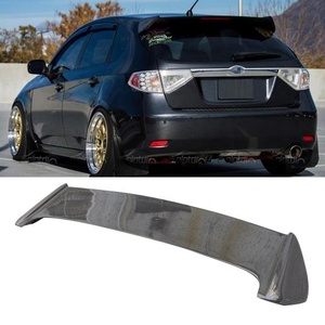 Alerón Trasero de Fibra de Carbono Estilo JS con Luz LED para Subaru Impreza WRX STI 2001-2009 - Product Image 2