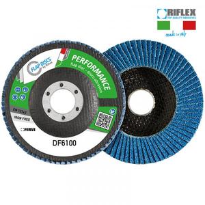 FERVI - DF6100.184 Disque à lamelles plat Performance Classic en zirconium diamant-EAN 8012667306465 ABRASIVES - Product Image 1