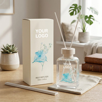 Diffuseur de parfum pour la maison, senteur forêt boisée, 100 ml, avec lavande, bergamote et patchouli