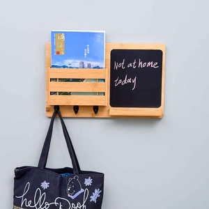 Wall Mounted Chalkboard Hanging <strong>Key</strong> <strong>Hook</strong> Entryway Mail &amp; <strong>Key</strong> Wall Organizer <strong>for</strong> <strong>Home</strong> <strong>Decor</strong> - Product Image 6