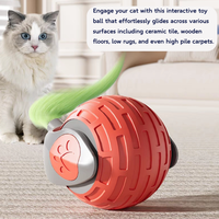 Jouet balle automatique pour chat Entertainment Nouveau jouet pour chat queue rapide 2.0 avec queue remplaçable