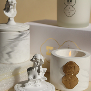 Luxury Marble Soy Wax Scented <strong>Candles</strong> Eco-Friendly Gypsum High Quality Lid Home Decoration Perfect <strong>Gift</strong> <strong>Sets</strong> <strong>Candle</strong> Scented - Product Image 1