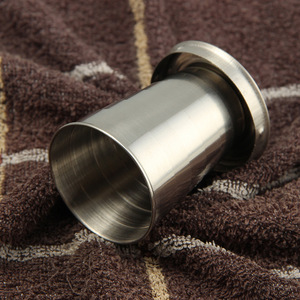 Gobelet pliable en acier inoxydable 304, verre à vin portable pour voyage, impression de logo personnalisée - Product Image 1