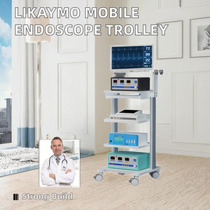 Multifunction ABS Plastic Aviation Aluminum Alloy Hospital Anaesthesia Emergency <strong>Trolley</strong> 4 Castors Individual Lock for Clinic - Product Image 2