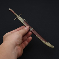 3: Wild Hunt Aerondight Silver Sword - 22cm Full Metal Replica avec fourreau en cuir