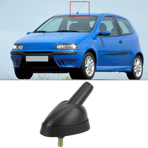 เสาอากาศติดรถยนต์สำหรับ Fiat Punto Brava Doblo Seicento พลาสติกสีดำและฐานเสาอากาศวิทยุเหล็กคาร์บอน - Product Image 4