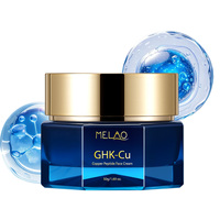 Crème hydratante anti-âge au cuivre et aux peptides pour le visage, lissante, raffermissante et hydratation profonde