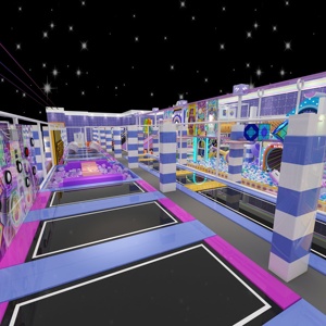 Aire de jeux intérieure commerciale pour enfants, grande taille, sur mesure, avec trampoline et thème personnalisé, pour <span class=keywords><strong>le</strong></span> Liban - Product Image 5
