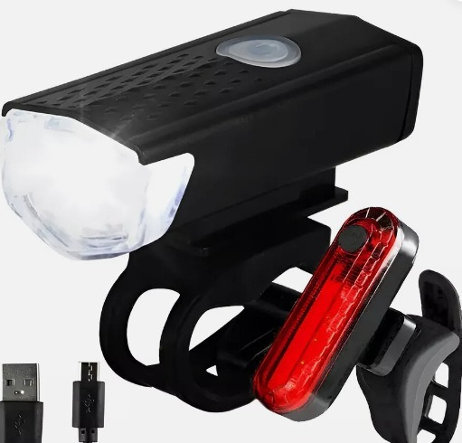Hot Sale Wholesale Bicycle Headlights Night Riding USB Charging High Brightness Lighting for Mountain Biking and Night Cycling