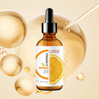 Sérum Visage Anti-Âge Éclaircissant et Hydratant à la Vitamine C & E, Acide Hyaluronique, Acide Azélaïque et Algues Marines