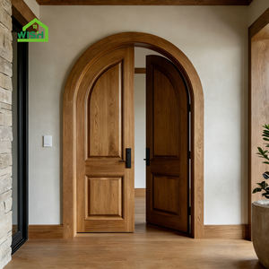 <span class=keywords><strong>Porte</strong></span> en bois massif de luxe, design de <span class=keywords><strong>porte</strong></span> cintrée, acajou, double <span class=keywords><strong>porte</strong></span> principale extérieure, designs de portes de villa - Product Image 2