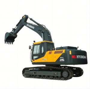 Nueva excavadora sobre orugas Hyundai HX215 con motor Cummins original 20T, excavadora confiable de alto rendimiento - Product Image 1