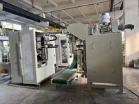Machine d'emballage automatique CE 10-50 kg pour sacs à valve, pour matériaux réfractaires non structurés avec scellage par ultrasons, précision ±0,2 %