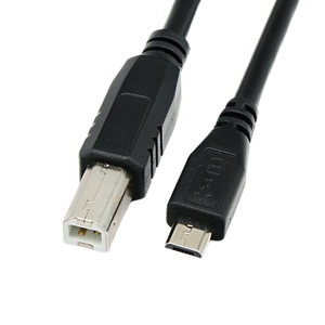 Câble de données Micro USB vers USB B de 1 m noir pour appareils Android et connexion informatique - Product Image 4