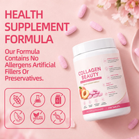 Comprimés de Super Collagène Vitamine C OEM Complément Alimentaire Antioxydant Éclaircissant et Blanchissant pour Adultes Supplément NAD