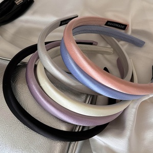 Diadema de tela elegante de ala ancha de 1,5 cm, accesorios para el cabello para mujer - Product Image 3