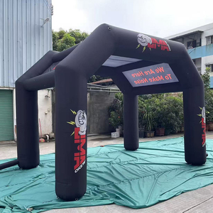 派对商业俱乐部团队定制充气入口拱门便携式充气足球隧道活动帐篷 - Product Image 5