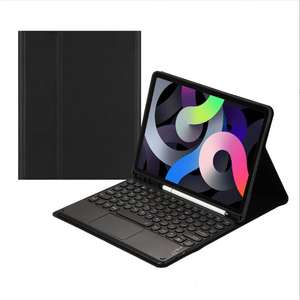 คีย์บอร์ดแบบแยกใหม่ที่คลุมอินเตอร์เฟส USB เคส BT ไร้สายสำหรับ <span class=keywords><strong>Samsung</strong></span> Galaxy Tab S7 FE/S7 PLUS <span class=keywords><strong>T735</strong></span> T730 T970เคสขนาด12.4นิ้ว - Product Image 2