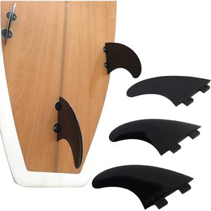 ครีบกระดานโต้คลื่น G5 Tail Rudder FCS ชุดอุปกรณ์เสริมสำหรับกระดานโต้คลื่น ไนลอน ซ้าย กลาง ขวา - Product Image 2
