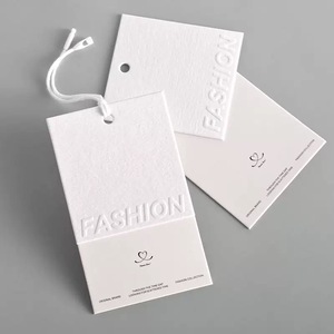 Étiquette suspendue personnalisée en carton pour sacs à main, pochettes et articles en cuir avec cordon – Prix usine, vente en gros, fournisseur professionnel - Product Image 1