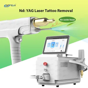 Máquina de remoção de tatuagem a laser picossegundos mini nd yag para venda, melhor efeito 2024