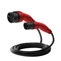 Câble de charge assemblable 11KW 16A 5M pour AC EV avec connecteur femelle TYPE 2